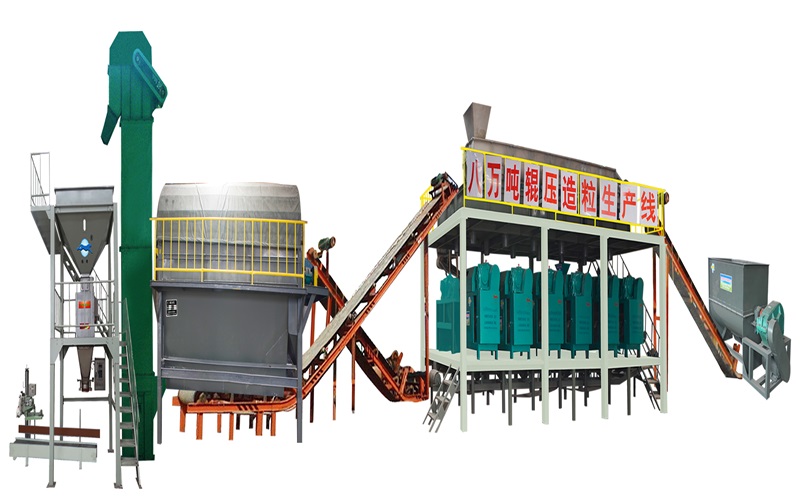 GY型對輥造粒機生產(chǎn)線